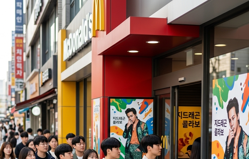 지드래곤 X 맥도날드 협업 전격 공개, 한정판 굿즈는 이달 말 출시
