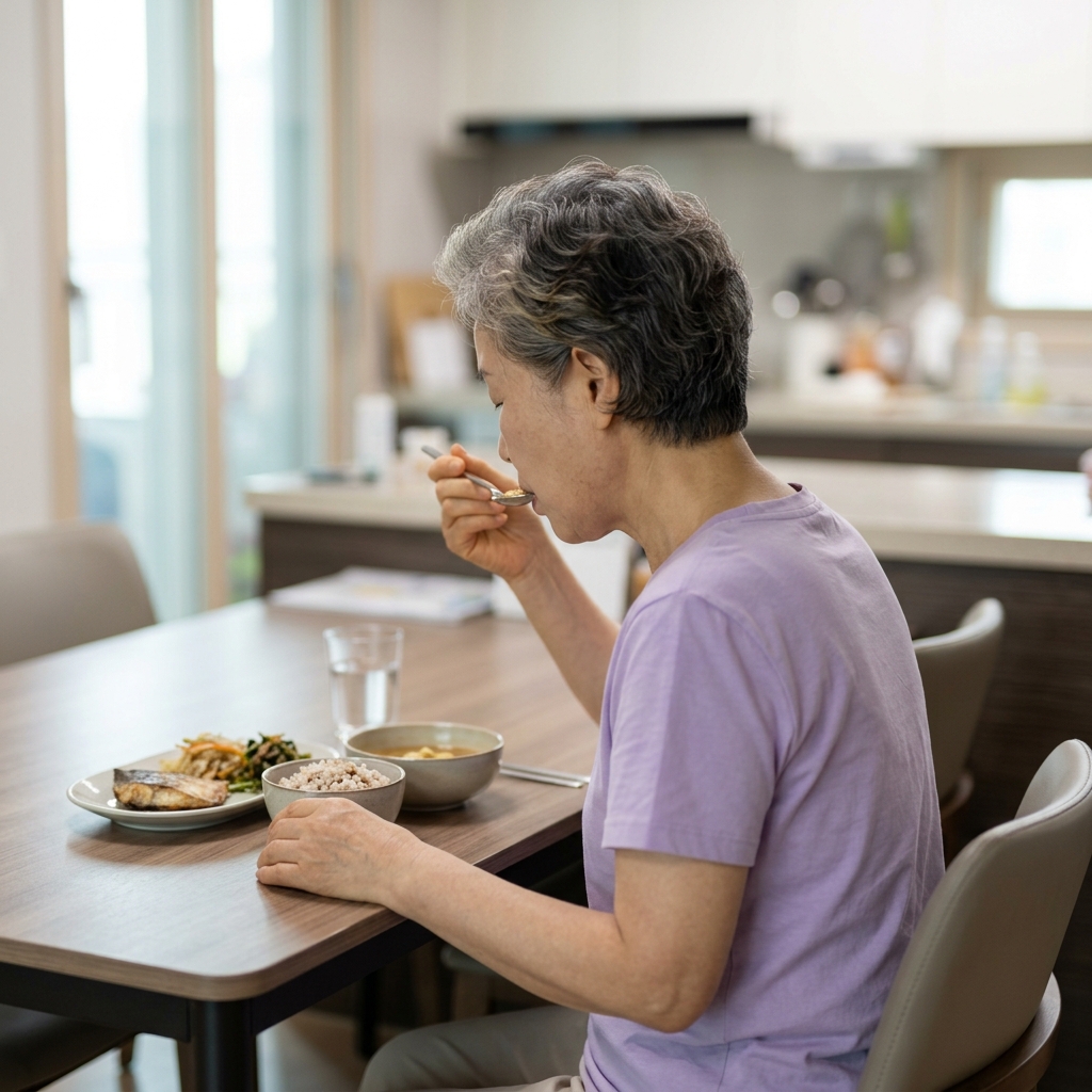 음식 넘어가는 속도 느려졌다면…증상 반복될 때 기록해야 할 것