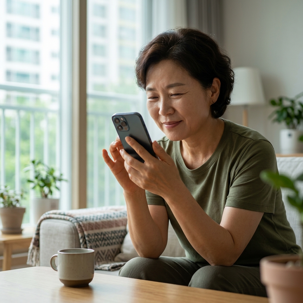 60대 이후 스마트폰이 불편해졌다면? 글씨 키우고 전화 놓치지 않는 설정법