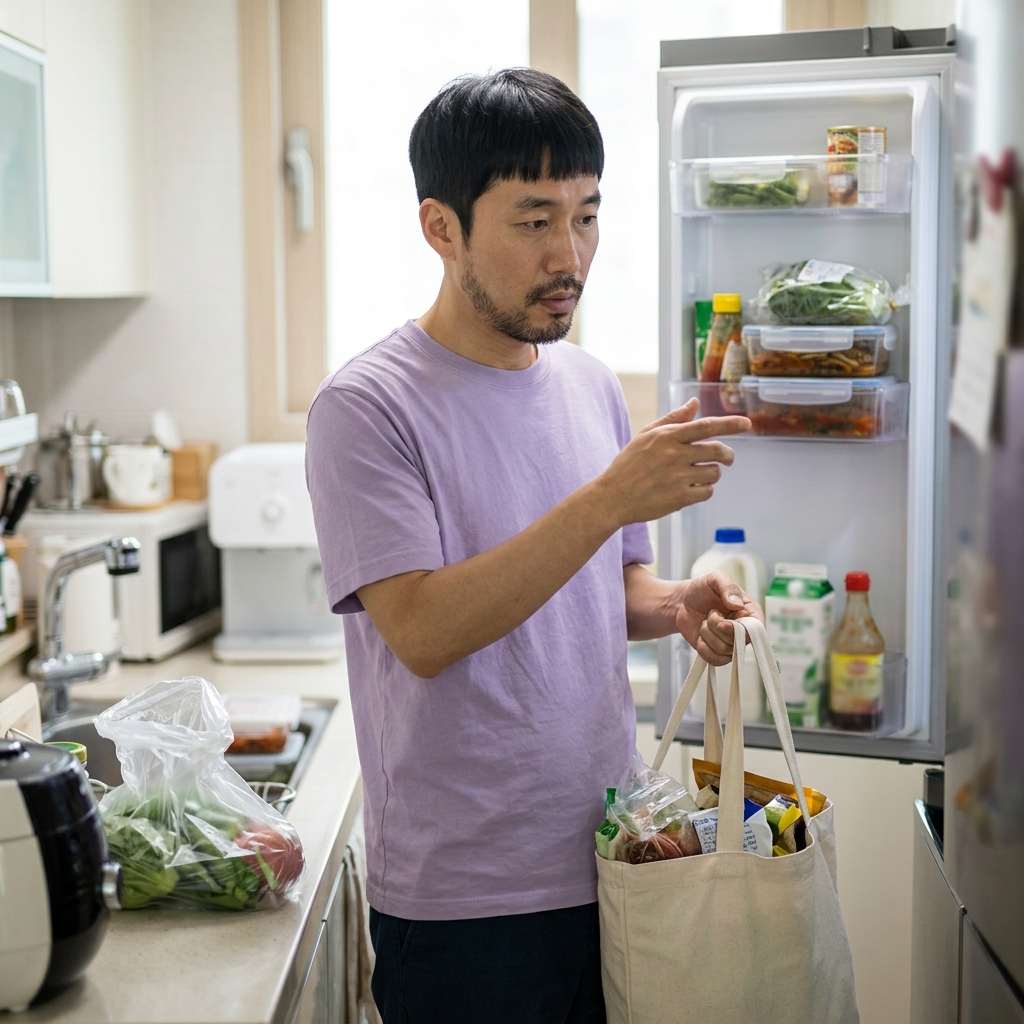 “장을 봐도 먹을 게 없어요”…냉장고만 꽉 차는 집의 장보기 습관