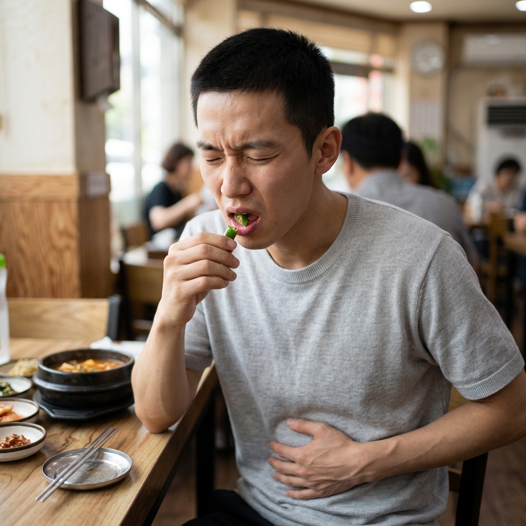 "맵부심 강하다고 속도 괜찮다?" 위 점막은 따로 반응한다