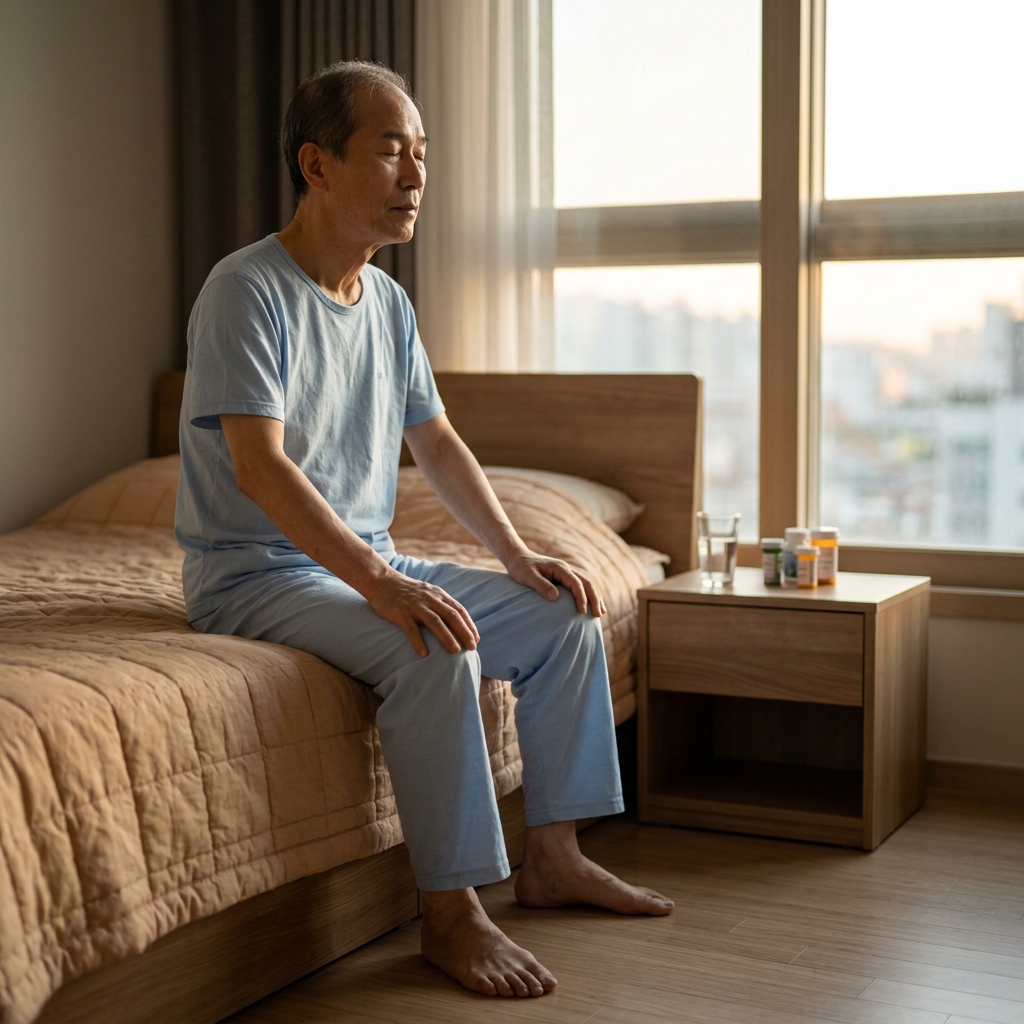 침대에서 일어나는 방법 따로 있다? 어지름증 예방하는 기상 방법