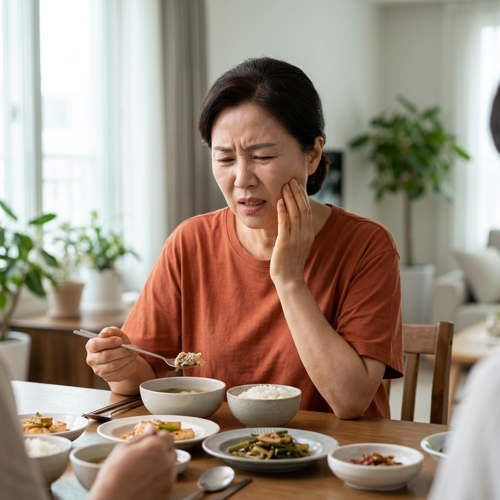 음식 씹을 때 딱 한 곳만 아픈데 충치는 아닐 수 있다
