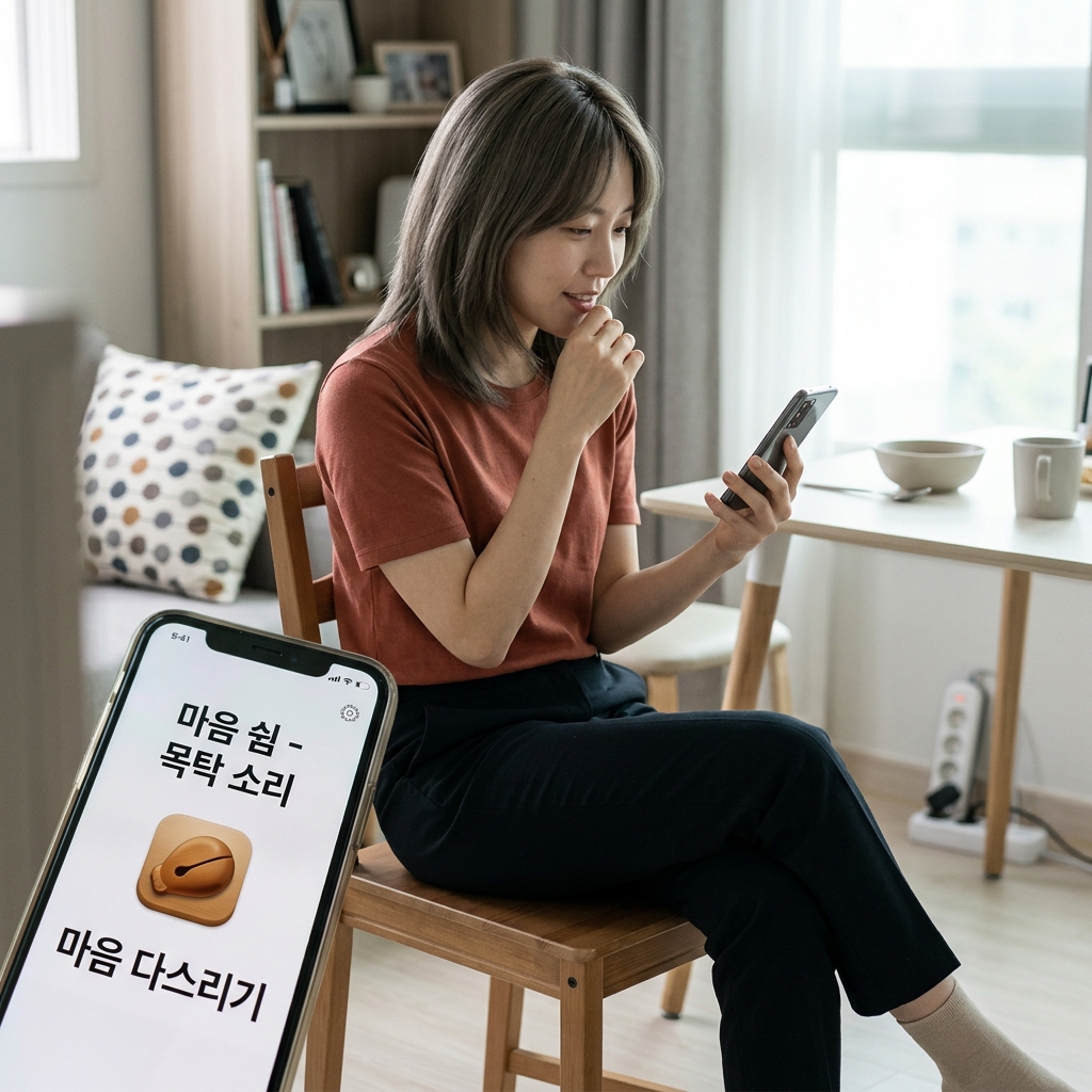 화 나면 두드려… 앱스토어 1위 찍은 '석가머니', 2030 힐링 앱의 정체