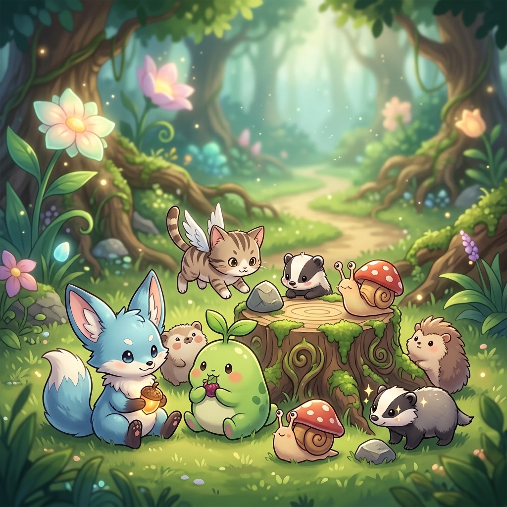 귀여운 크리처와 떠나는 힐링 RPG '애니모', PC·모바일 동시 출시