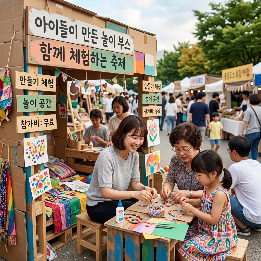 어린이가 만든 신나는 체험 축제, 강동구 놀이페스티벌 무료 개방