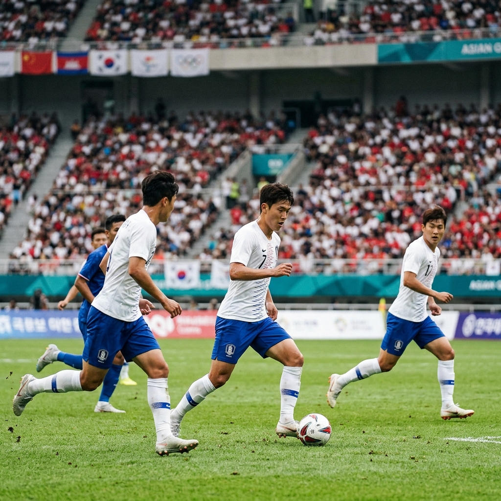 아시안게임 한국 축구 어디서 보나? TV·모바일 중계 채널 총정리