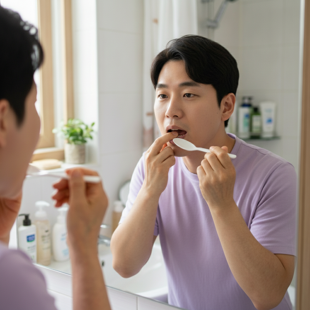 "입냄새 안 느껴지는데"…혀 뒤쪽부터 확인해야 하는 이유