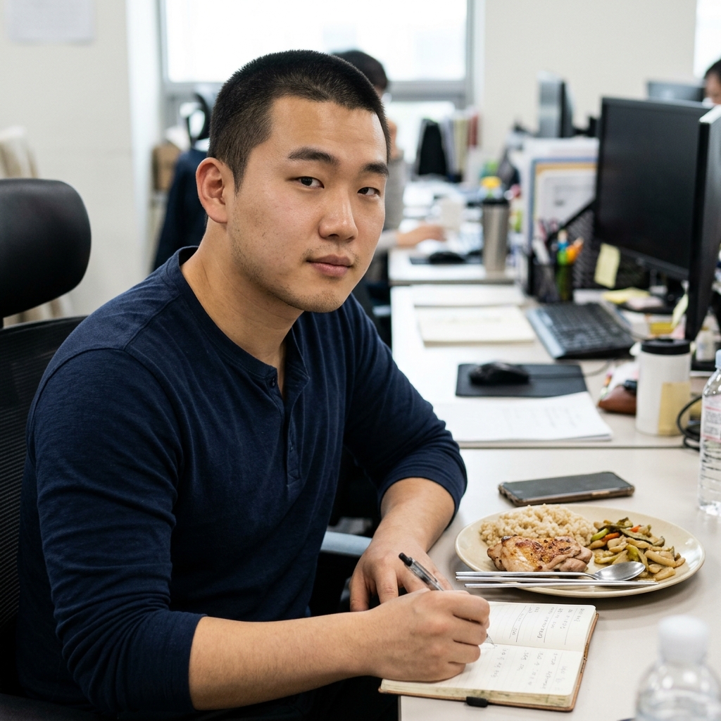 속 더부룩할 때마다 굶었던 40대, 식사 시간 기록하고 나서 달라진 점