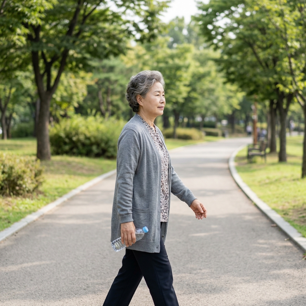 계단 내려갈 때 무릎이 시큰…난간 잡고 보폭부터 줄여보세요