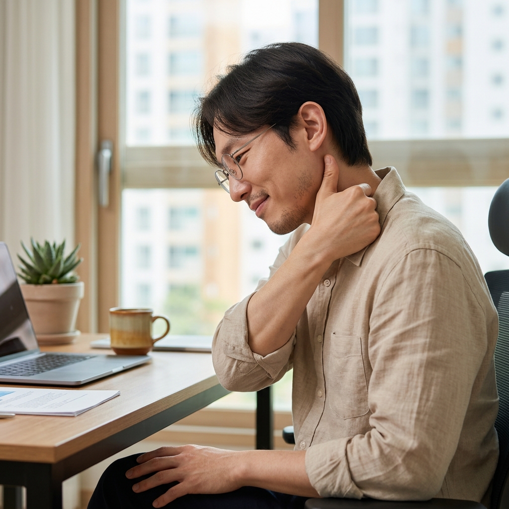 관자놀이·뒷목·정수리, 두통 부위별 지압 위치와 누르는 순서