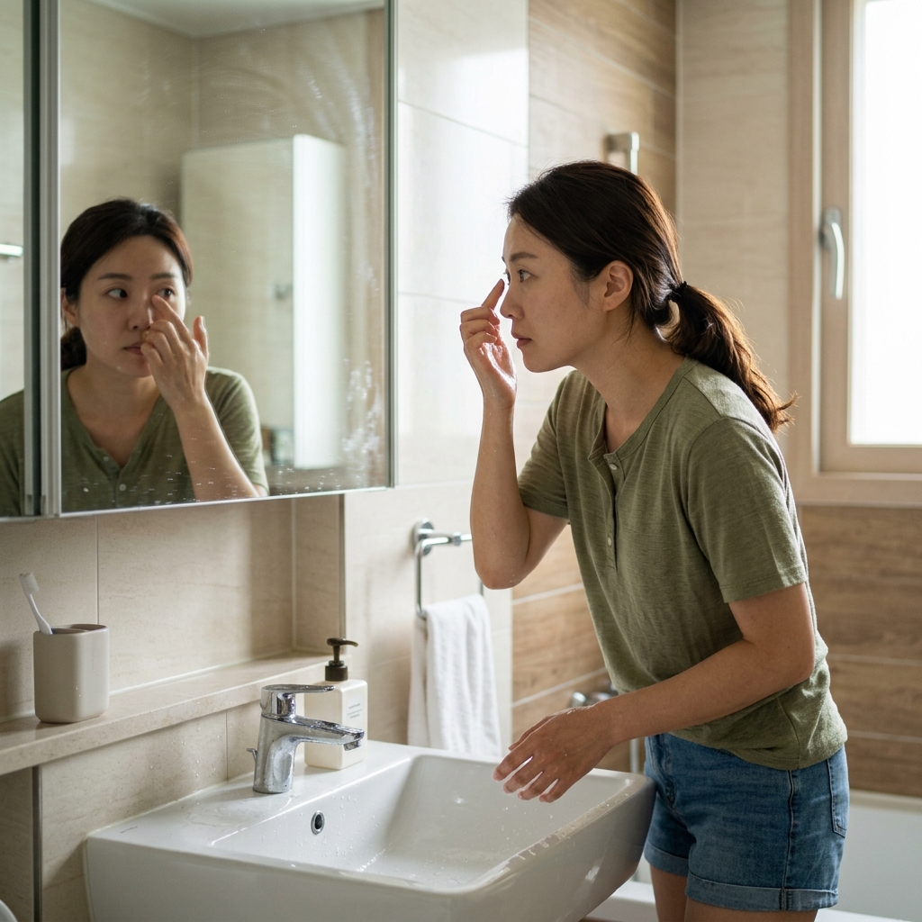충혈 가리려 안약부터 넣었다면 주의…렌즈 착용 중 눈이 빨개질 때