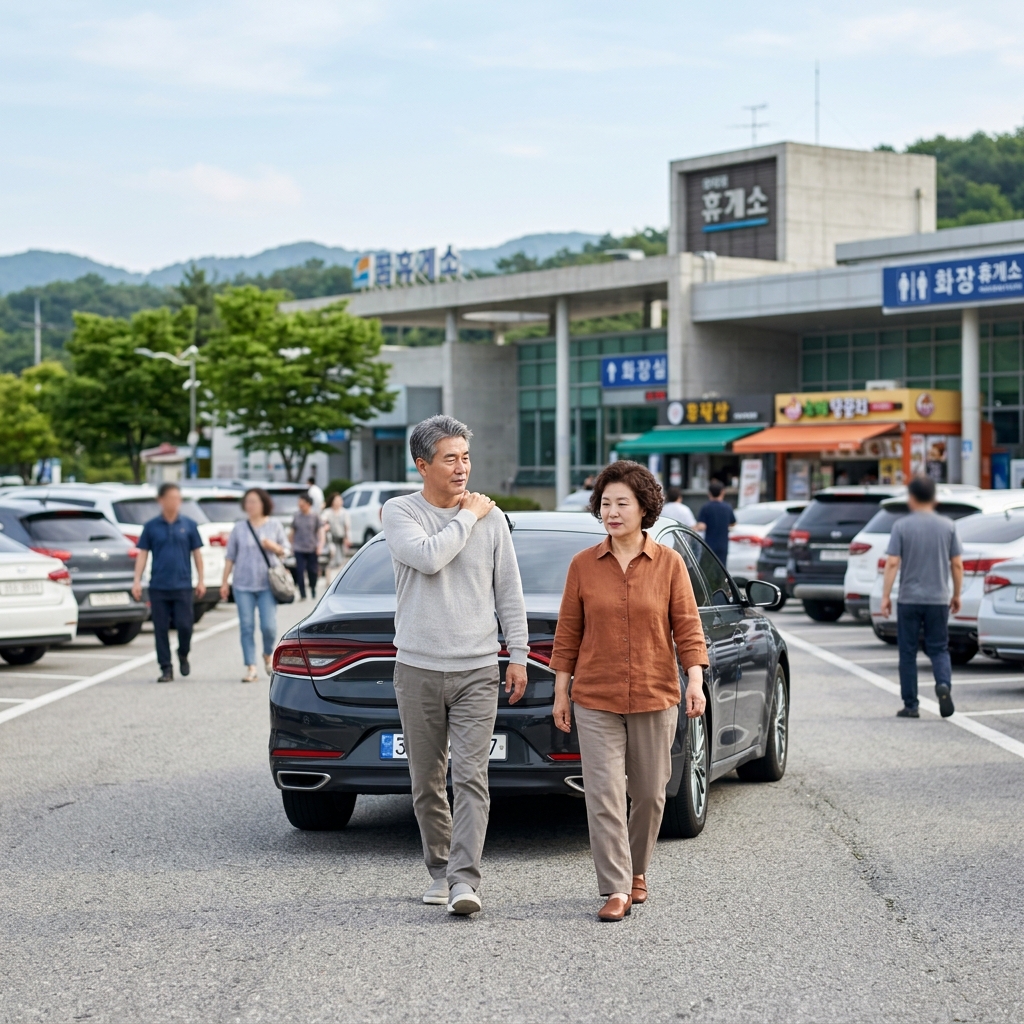 차 안에서 4시간 가만히 앉아 있으면 생기는 일, 60대 혈전 위험과 대처법