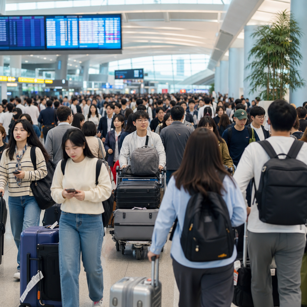 추석 연휴 공항 혼잡 예상일과 주차 감면 안내