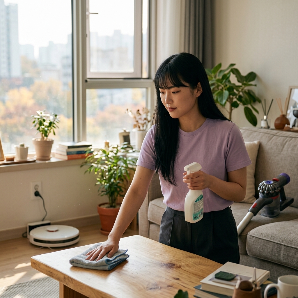 미세먼지 ‘나쁨’인데 창문 열고 청소? 평소와 달라야 할 청소 순서