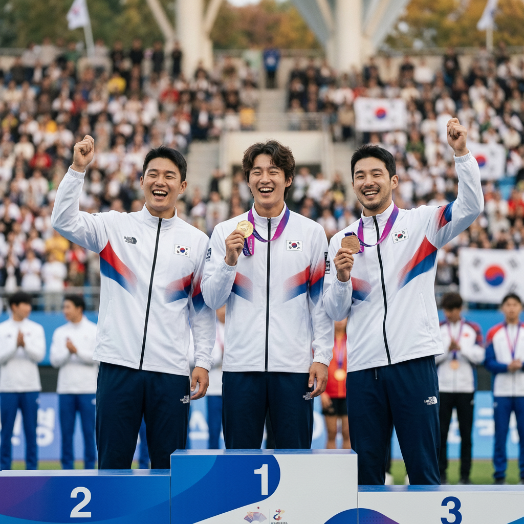 아시안게임 메달 순위 한눈에, 한국 금메달 5개로 3위…오늘 경기 일정 총정리