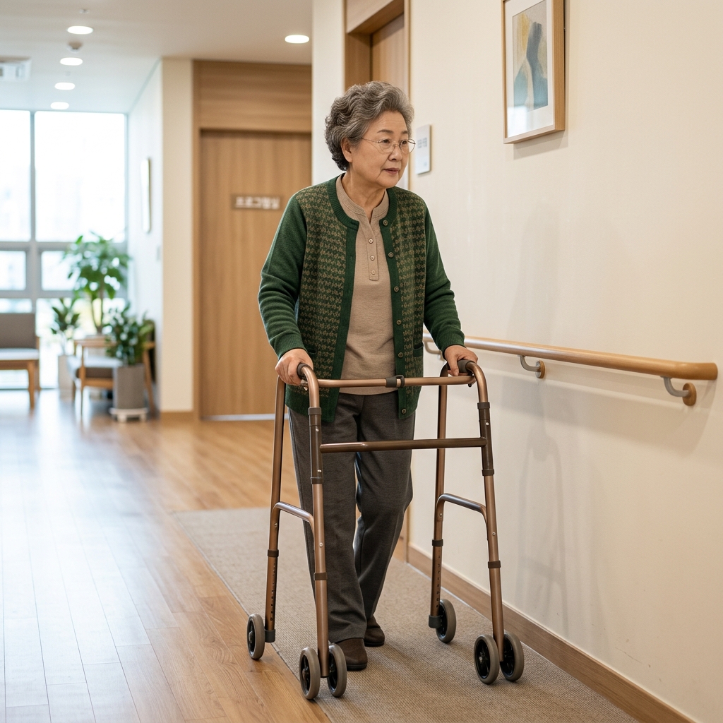 거실에서 발 헛디딘 뒤 화장실까지 불안한 부모님, 보행기와 손잡이 어떤 순서로 볼까