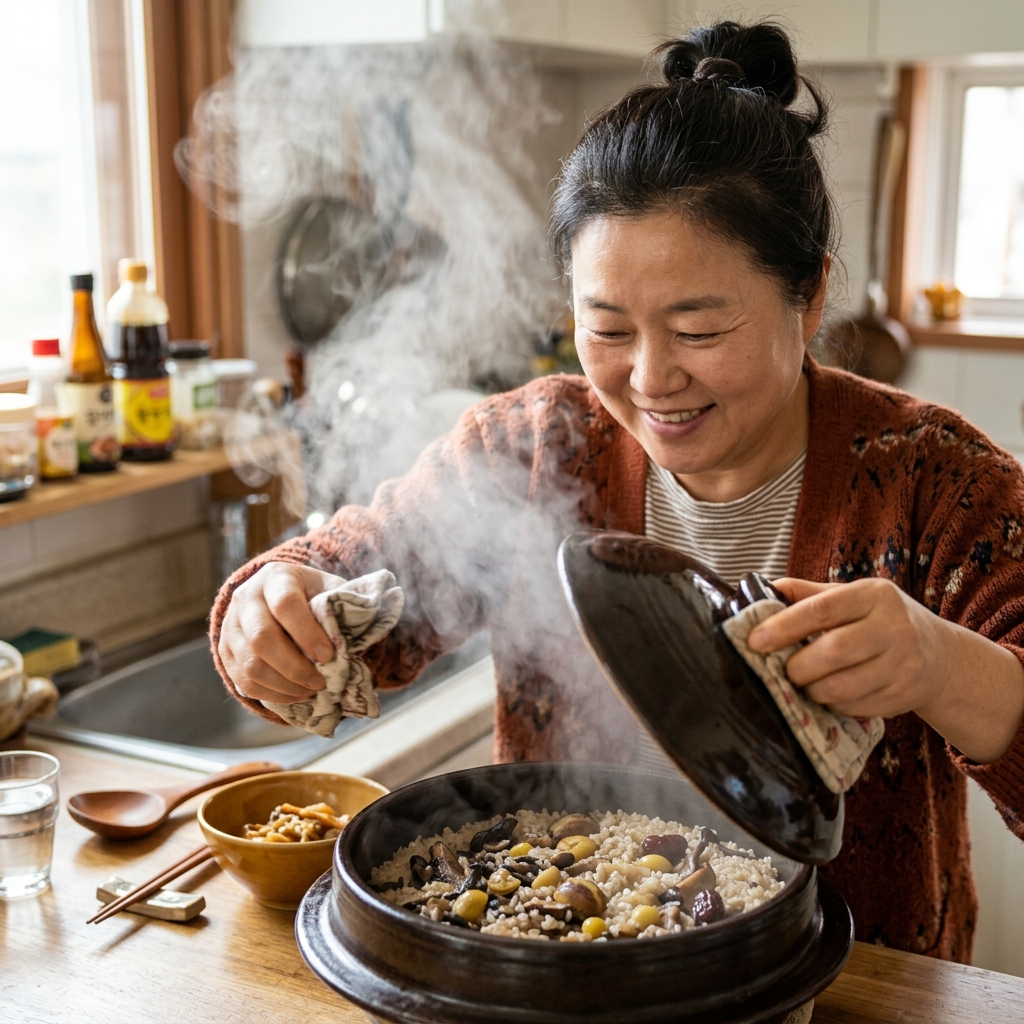 가을철 자연산 능이버섯·송이로 집에서 즐기는 보양 반상 레시피