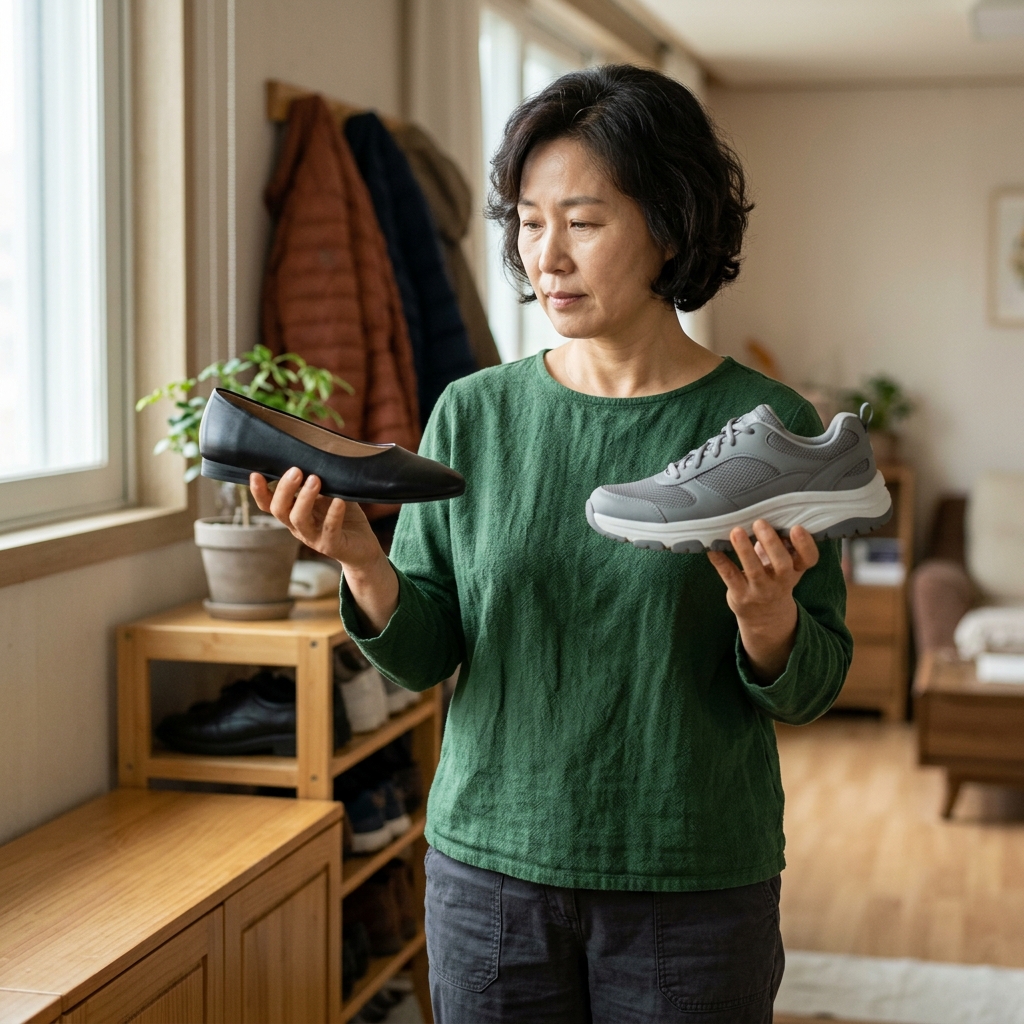 오래 걸을 때 발목이 불편하다…패션화·워킹화 중 내게 맞는 신발은?