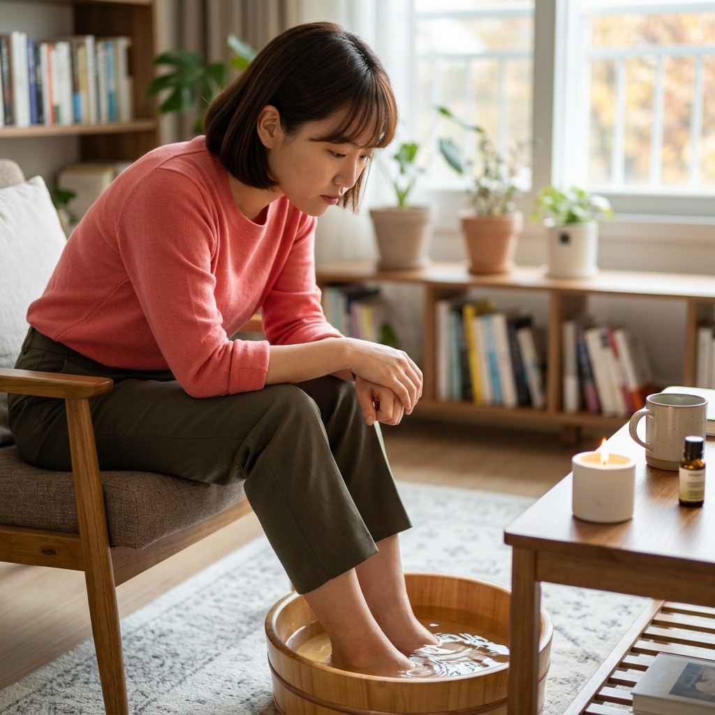 퇴근 후에도 몸이 계속 긴장된다면…홈스파 루틴 시작하세요