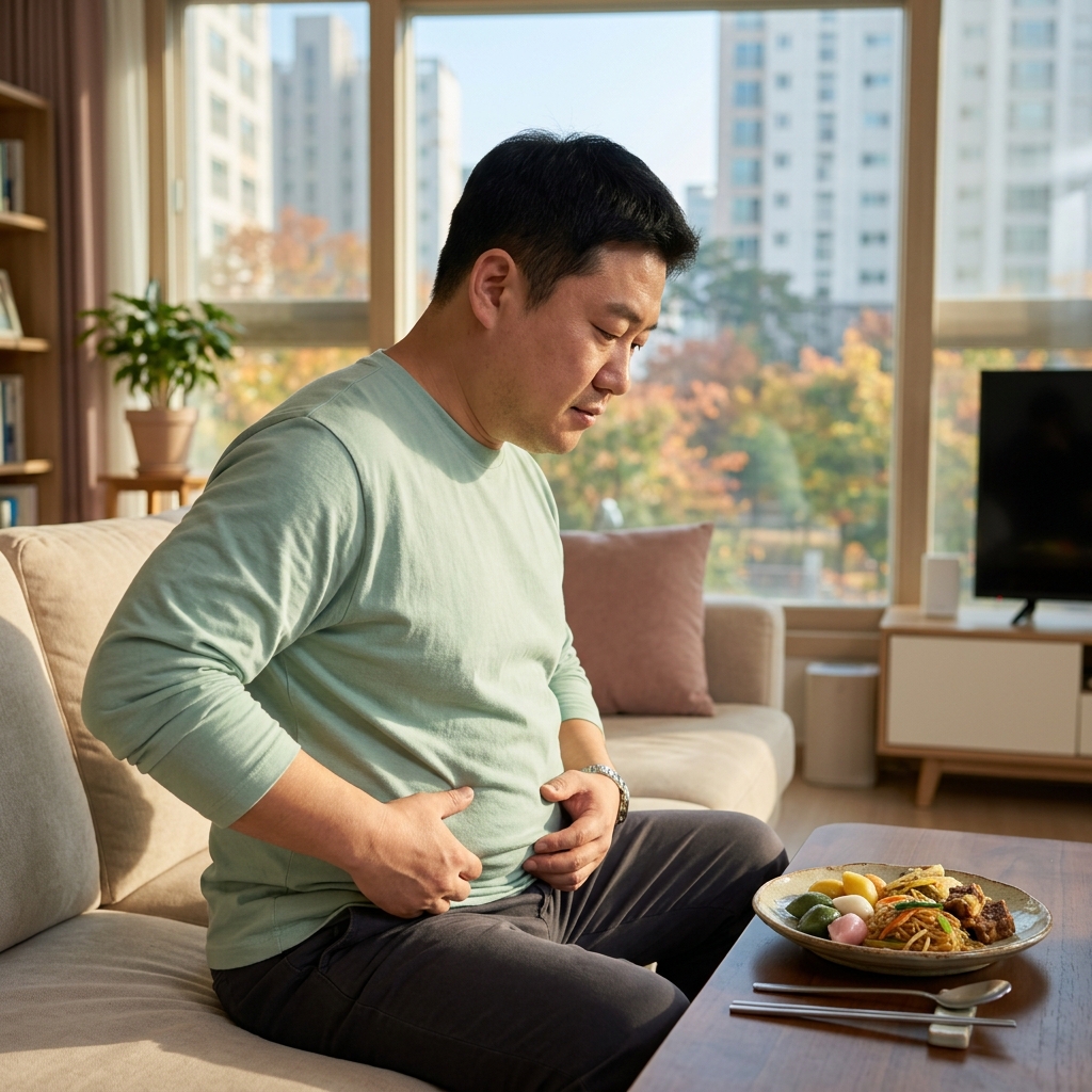 추석 뒤 허리둘레 늘었다면, 4050이 먼저 끊어야 할 간식과 야식