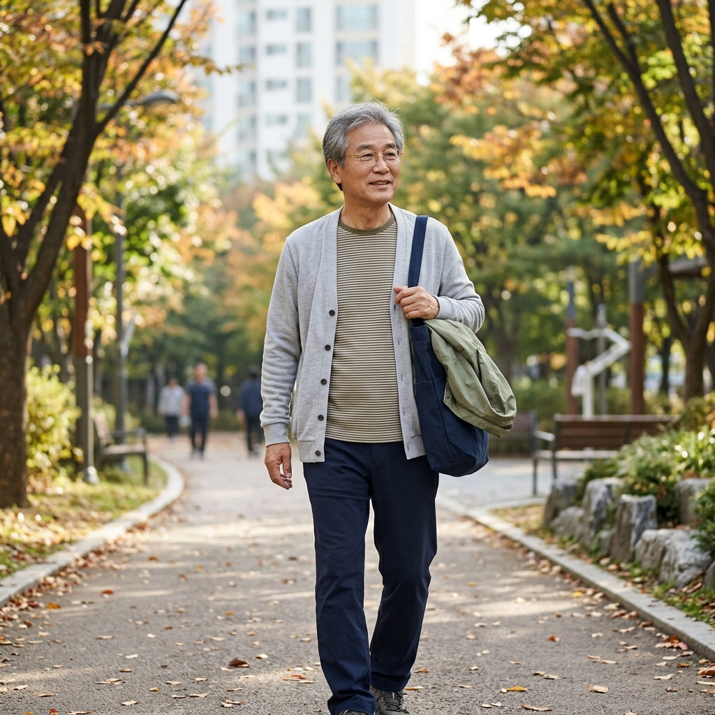 아침엔 춥고 낮엔 덥다면, 부모님 외출 전 꼭 챙길 옷차림