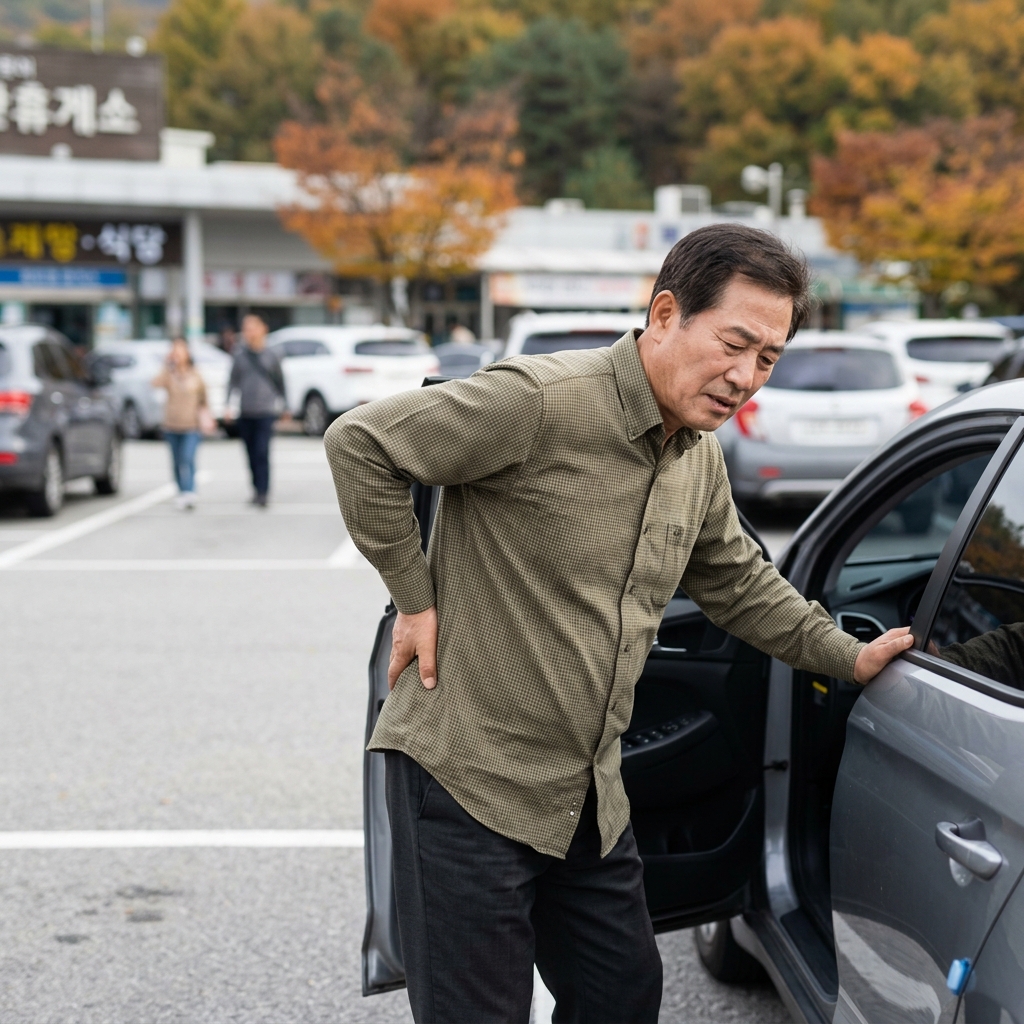 장거리 운전 후 허리 뻐근함, 당장 운동해도 괜찮을까