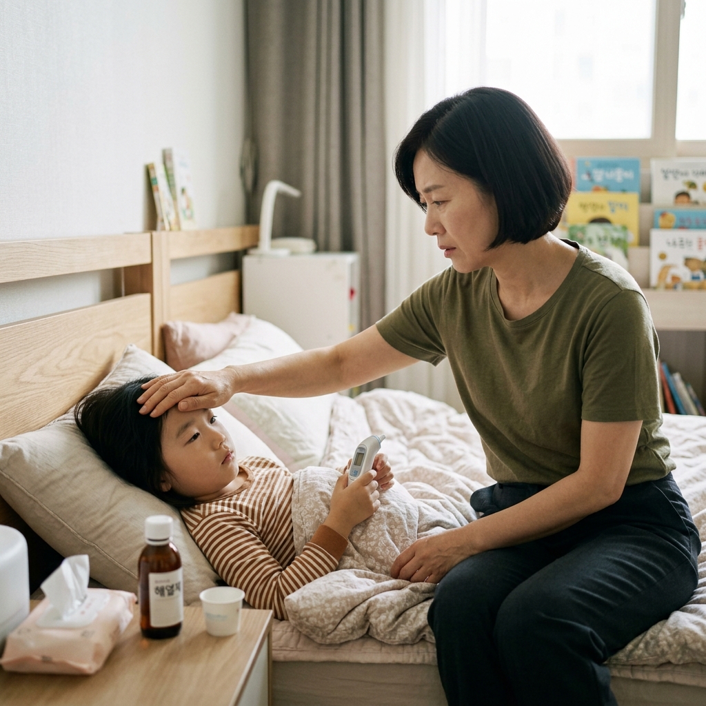 독감 열 내렸다고 바로 보내면 안 되는 이유