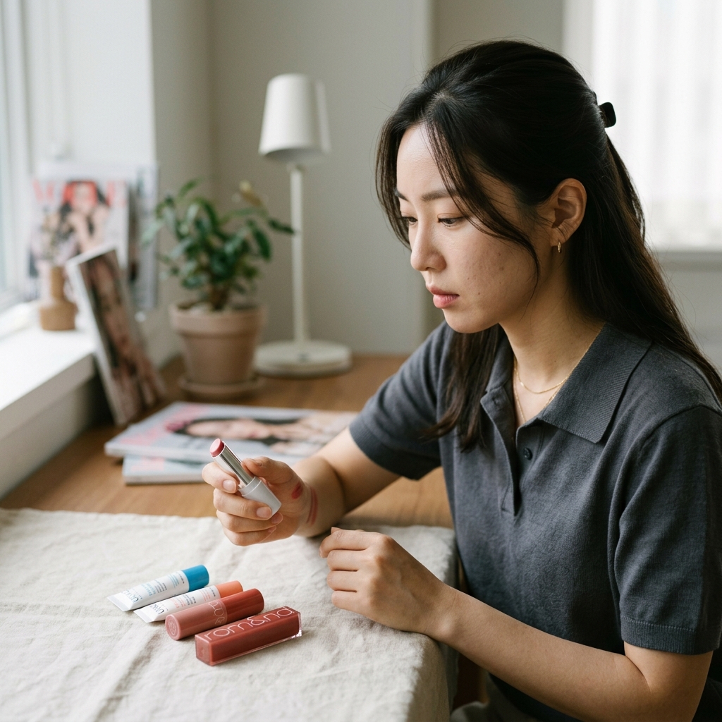 유리아쥬 컬러립밤 2026년 10월 1일 재출시, 롬앤 콜라보 4종 웜톤·쿨톤 색상 비교
