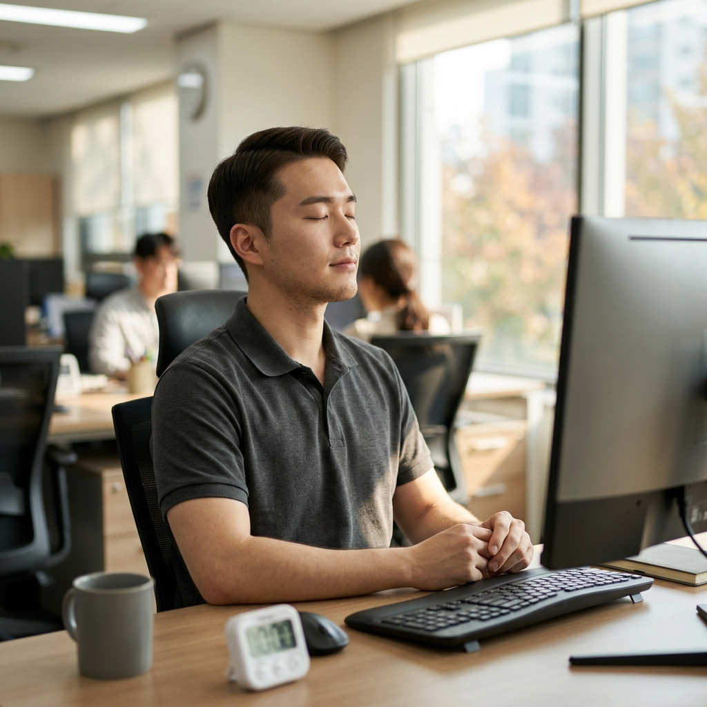 눈 비비고 인공눈물만 넣었다면…컴퓨터 작업 중 눈 피로 줄이는 방법