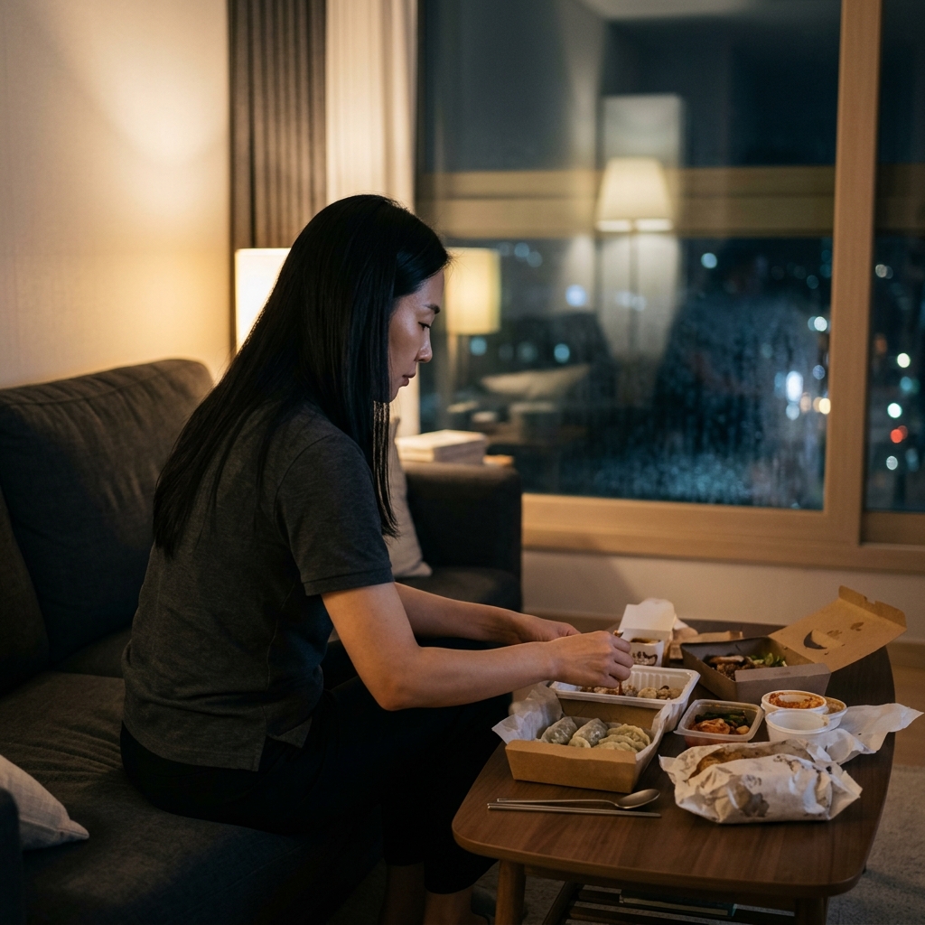 야식 먹고 누웠더니 목까지 신물이…퇴근 후 루틴이 부른 역류