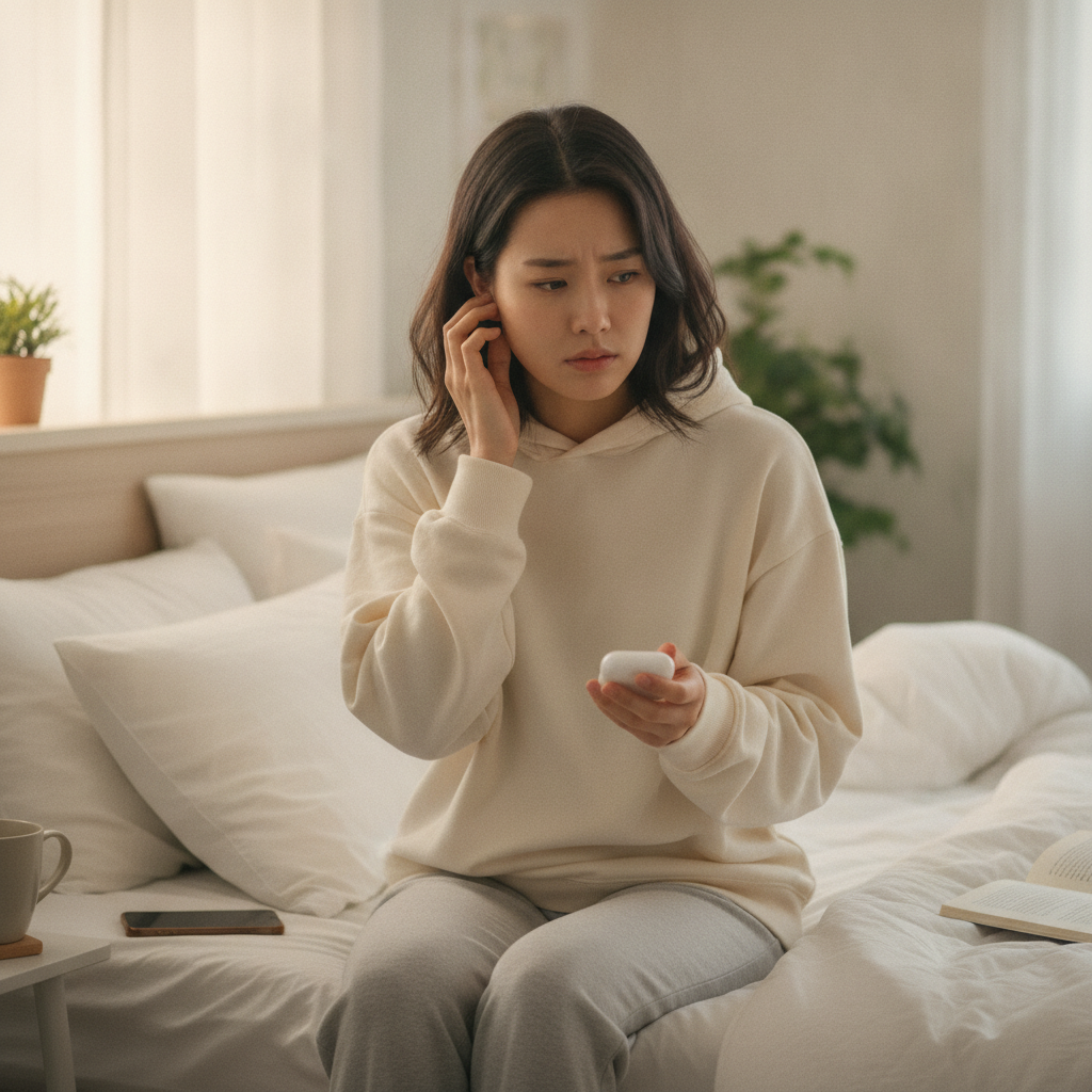 아침에 한쪽 귀 먹먹하다? 단순 압박 vs 돌발성 난청 구분 기준