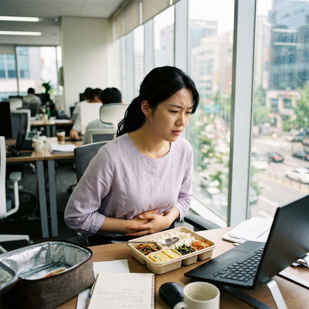 예전과 다르게 조금만 먹어도 배가 부르다면, 식습관부터 점검할 때