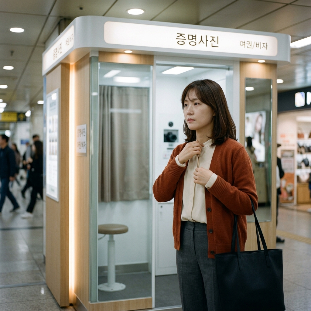 여권사진 찍을 때 밝은 색 옷은 피해야 하는 이유?