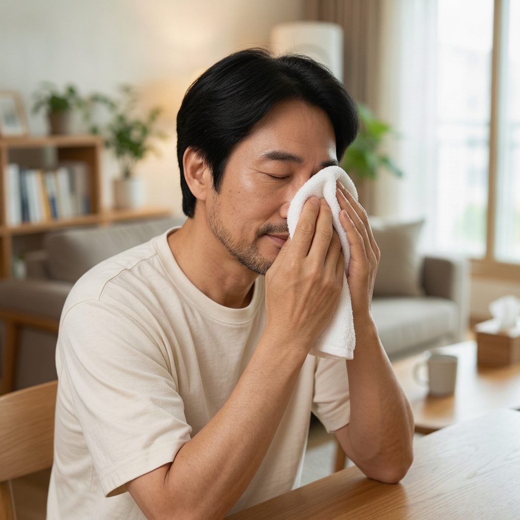 눈꺼풀 빨간 멍울, 짜면 안 되는 이유와 온찜질 시작 타이밍