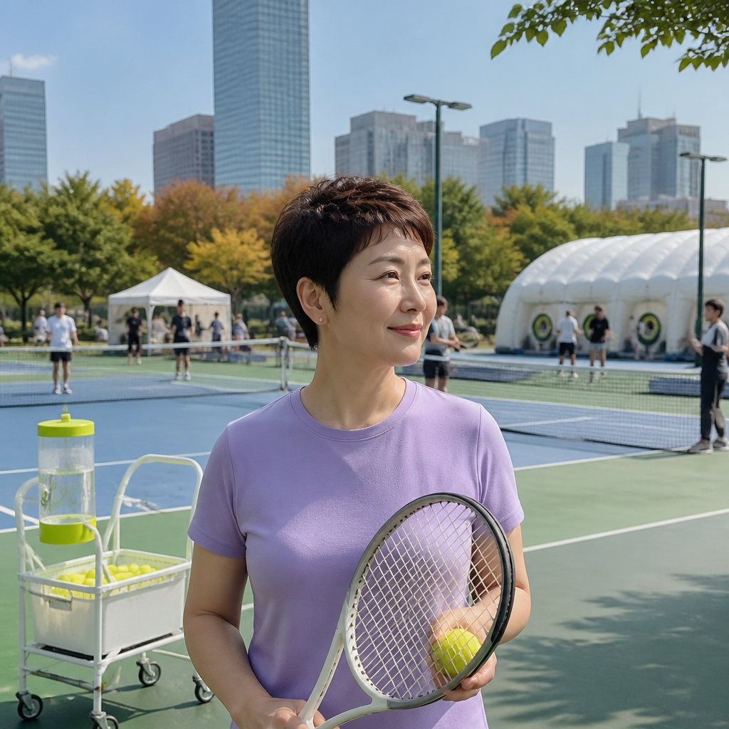 여의도공원이 테니스장으로 변합니다…'2026 화이트오픈서울' 10월 개최
