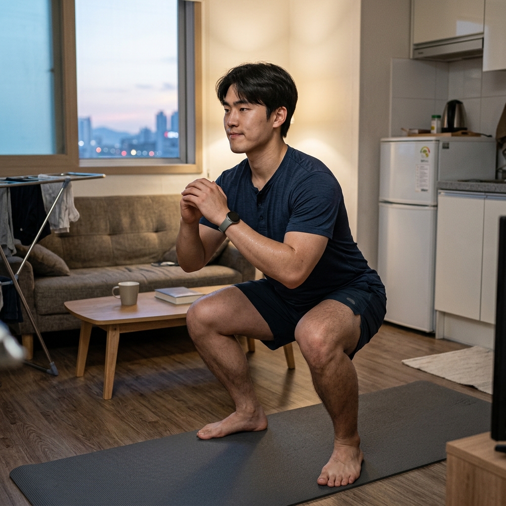 운동할 시간 없다면 딱 15분…워밍업부터 쿨다운까지 홈트 루틴