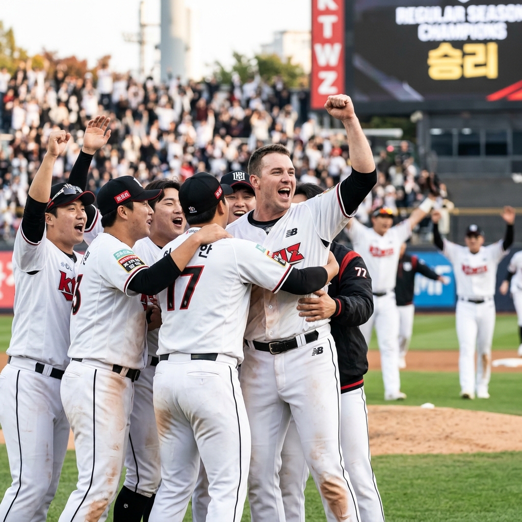 KT 위즈, 2026 KBO 정규시즌 우승 확정… 5년 만의 영광