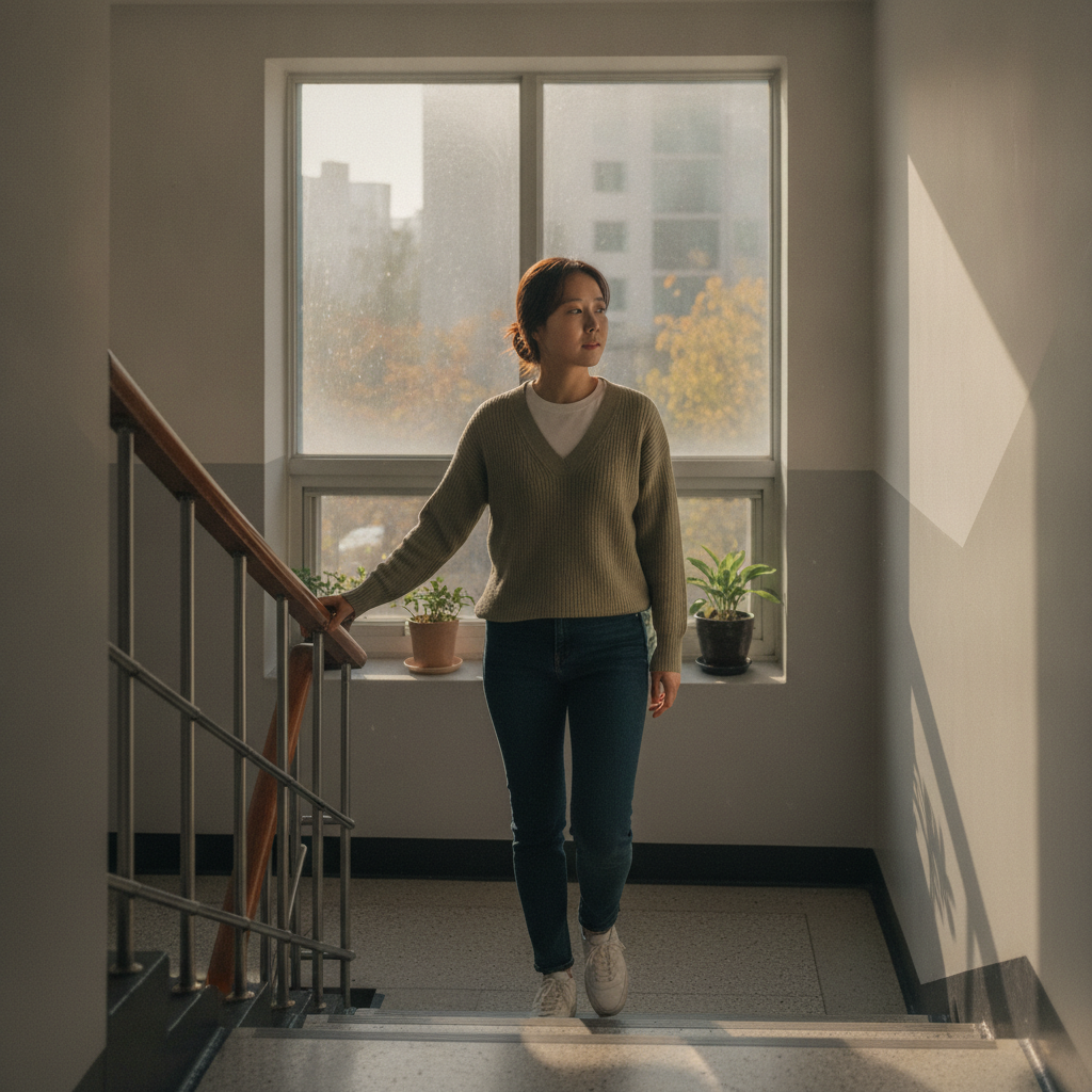 엘리베이터 대신 하루 계단 10층, 진짜 운동 효과 있을까