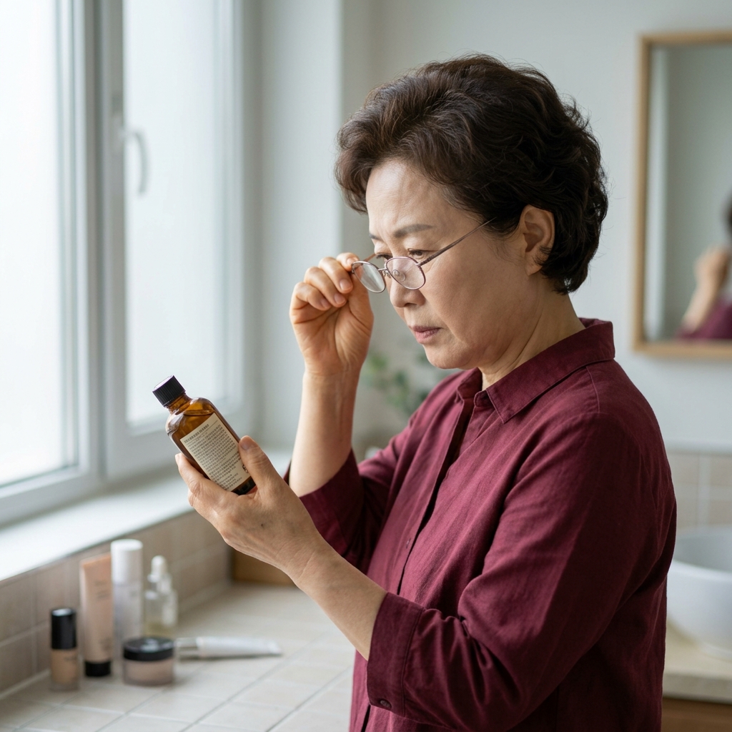 60대 피부가 당기고 처진다면, "콜라겐 크림"보다 먼저 확인할 성분