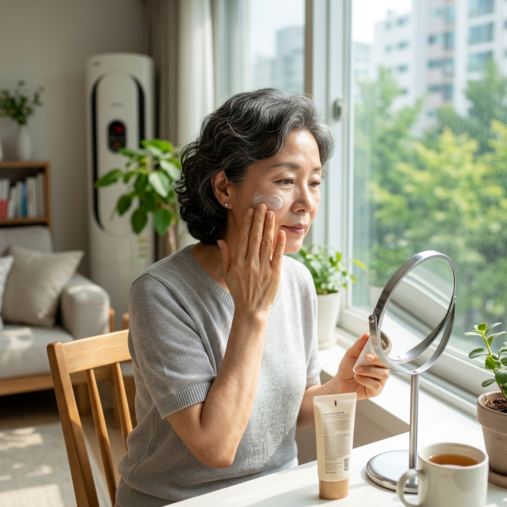 60대부터 선크림, 늦은 게 아니라 지금이 시작입니다