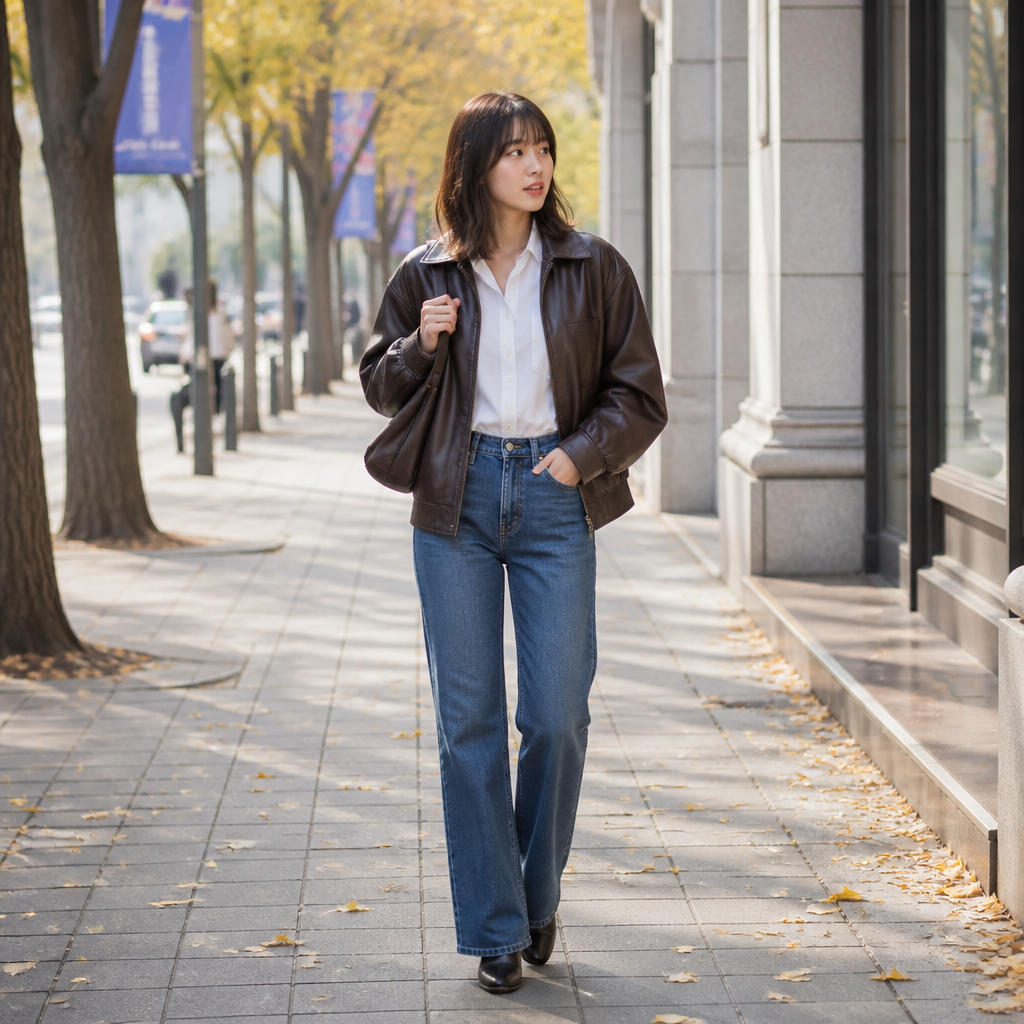 검정 라이더는 옛말? 2026 F/W 가죽자켓은 '브라운·오버핏'이 대세입니다