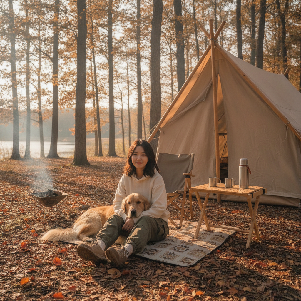 반려견과 캠핑 떠나기 전 꼭 알아야 할 사전 확인 항목
