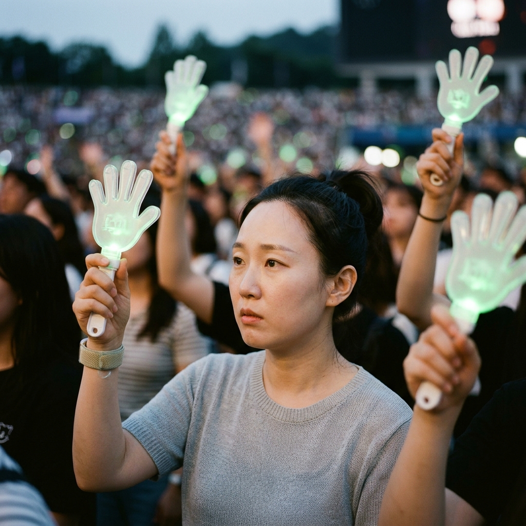 이제 예쁜 게 대세가 아니다…아이돌 응원봉 디자인이 '기묘'해진 이유