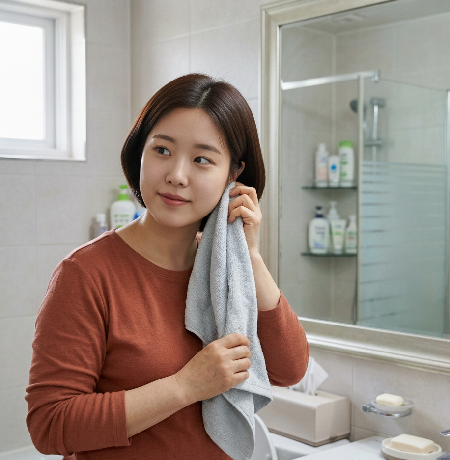 샤워 후 면봉으로 닦는 습관, 귀 건강에는 독