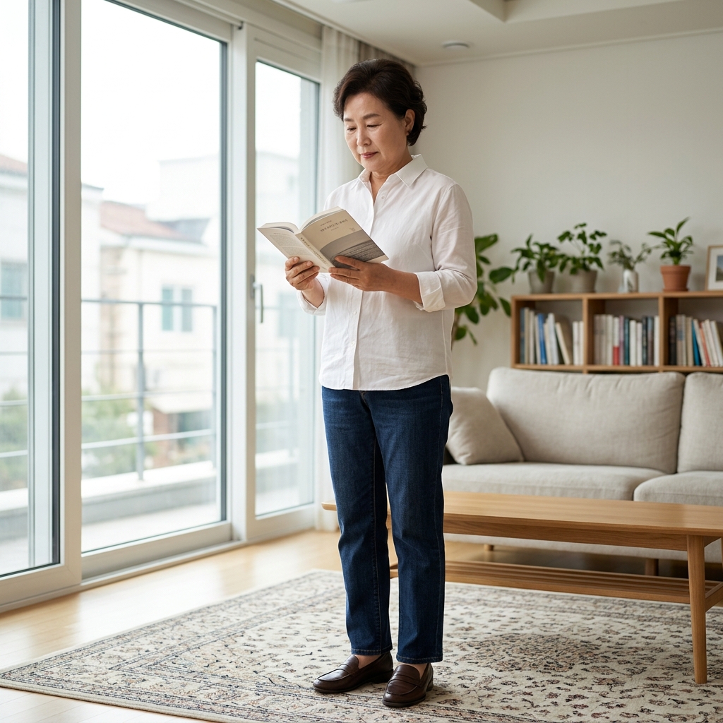 70대도 청바지 입어도 될까? 편안하면서 세련된 데님 코디법