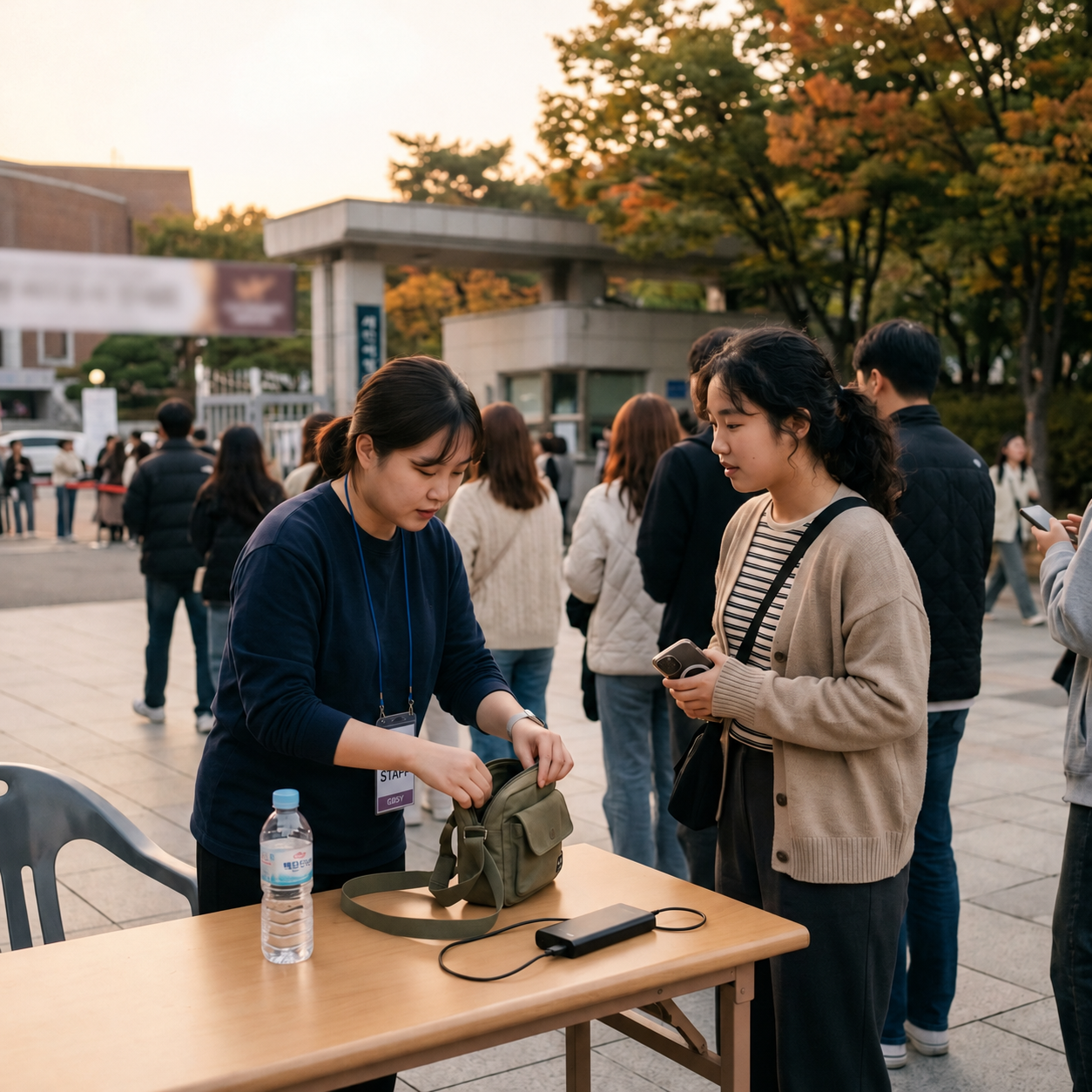 공연장 반입 가능 vs 금지 물품, 가을 야외 행사 준비