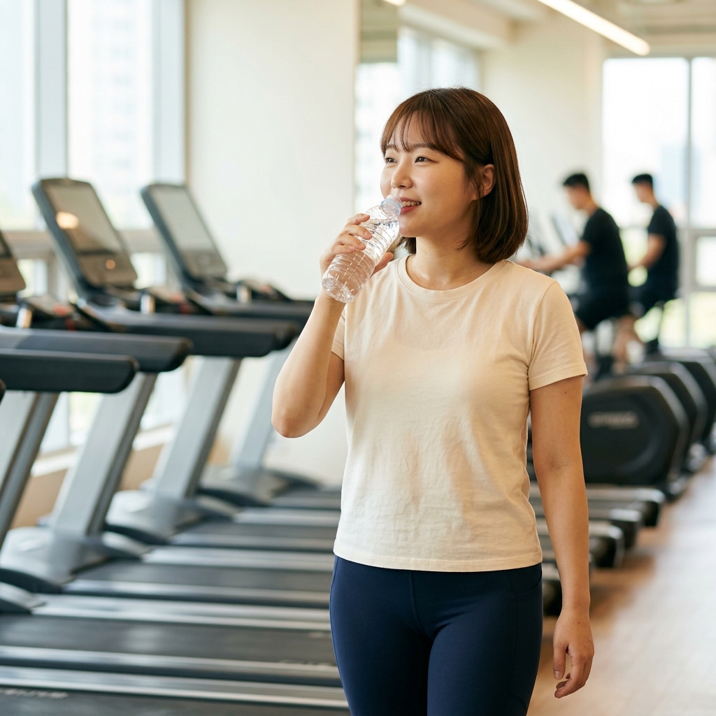 운동 후 물 한꺼번에 마시지 마세요…전해질 균형 지키는 수분 보충법
