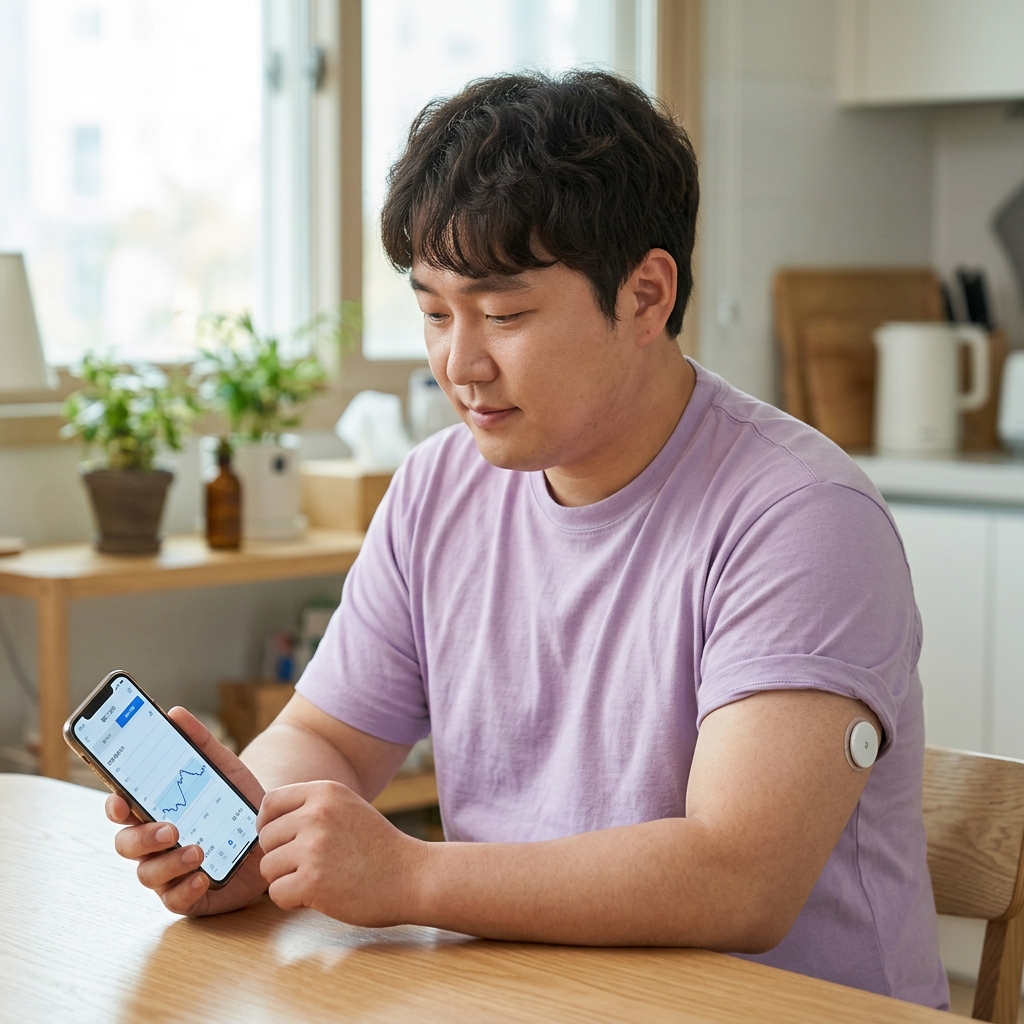 식후 혈당 최고점부터 급격한 하강까지…5분 간격으로 확인하는 방법