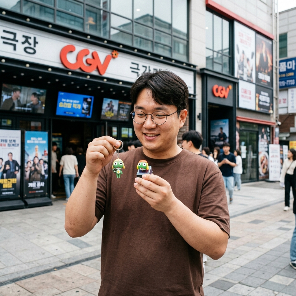 케로로 덕후라면 이번 주 목요일 CGV 예약 필수, 한정 키링과 키캡 출시
